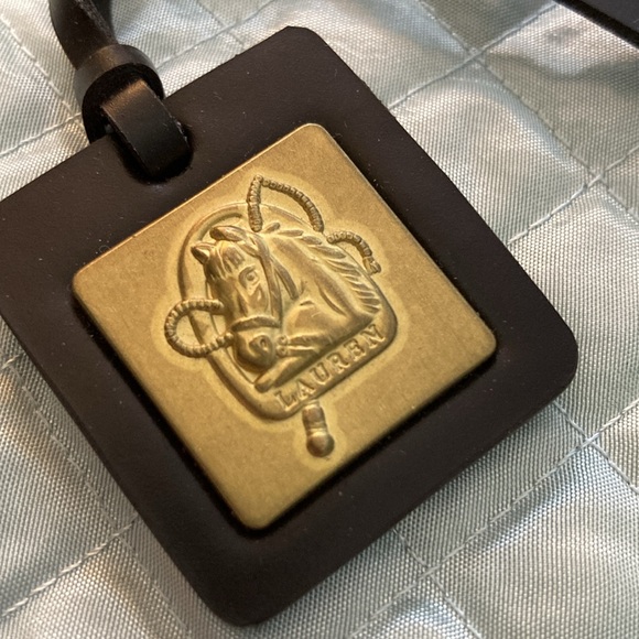 Ralph Lauren vintage bag tag leather - Picture 5 of 5